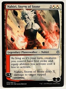 Nahiri, Storm of Stone -#233-War of the Spark -Regular-LP - Picture 1 of 2