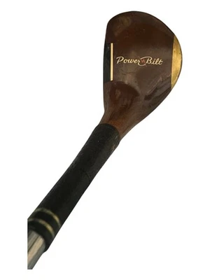 复古 PowerBilt Citation 正品 Persimmon 4 四木钢轴 — 第 1/4 张图片