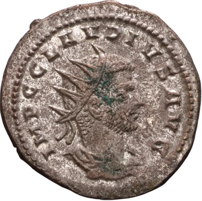 Genuine Emperor Claudius II Gothicus 268-270 Roman Ancient Antoninianus Coin - Image 1 of 2