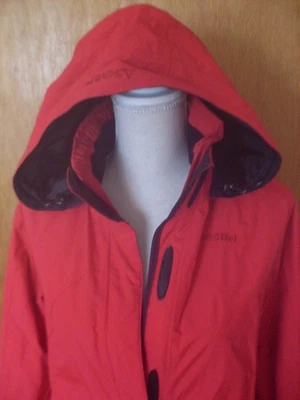 🦖🦖TOP SCHÖFFEL Venturi  Funktionsjacke Mantel rot Gr. 40 M/L Regenjacke NP 80E - Bild 1 von 4