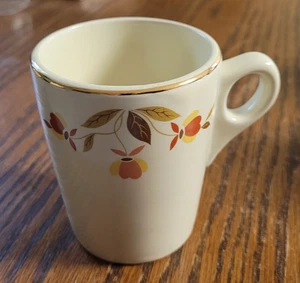 One Hall's Superior AUTUMN LEAF Conic Mug 1966-1976 Coffee Mug - Picture 1 of 3