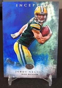 2015 Topps Inception Blue #23 JORDY NELSON #12/25 SSP Rare Case Hit Packers - Picture 1 of 3