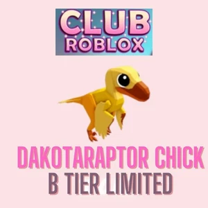 Club Roblox Dakotaraptor Chick B Tier Limited EE. UU. - Imagen 1 de 2