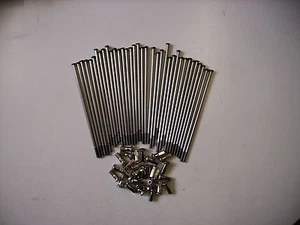 BMW R25/3 R26 R27 Speiche, Speichen, Speichensatz VA Edelstahl 36 Stück M4 x 140 - Bild 1 von 1