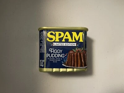 Figgy Pudding Spam Holiday Limited Edition Flavor Single 12oz Can Exp Aug 2025 - Image 1 of 4