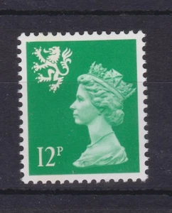GB SG S52 MNH MINT STAMP SCOTLAND 12p Bright Emerald Regional Machin Definitive - Picture 1 of 1