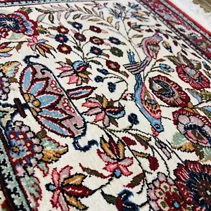 Superb Exquisite Hand-knotted Rug 1’ 7” X 1’ 10” (INV6397) - Picture 1 of 12