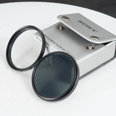 * Sony 52mm VF-52M Video Filter Kit w/ ND.8 & MC Protector, in box w/case - Image 1 of 3