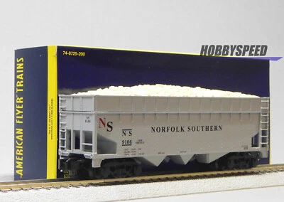 LIONEL AMERICAN FLYER NS WOOD CHIP HOPPER #9106 S GAUGE railroad 2219281 NEW - Image 1 of 4