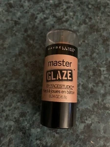 Maybelline Master Glaze by Face Studio Blush Stick - 201 Nude Rebellion - NEW - Picture 1 of 3