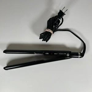 BaByliss Pro Porcelain Ceramic Hair Straightening Iron Black BABP9557 - Picture 1 of 7