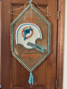 Miami Dolphins Banner Wimpel - Unikat - selten - Bild 1 von 8
