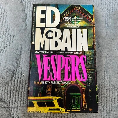 Vespers Crime Thriller Paperback Book by Ed McBain from Avon Books 1991 — 第 1/4 张图片