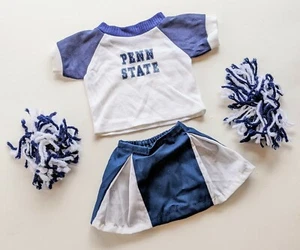 Vintage Penn State College Cabbage Patch Kinder Cheerleader Outfit mit Bommeln - Bild 1 von 5
