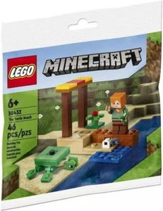 LEGO Minecraft The Turtle Beach Polybag 30432 - Picture 1 of 2
