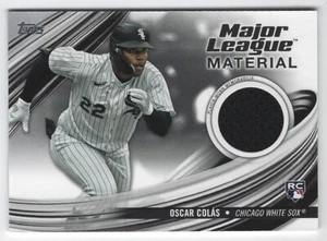 2023 Topps Update #MLM-OC Oscar Colas RC Major League Material Relic ~ White Sox - Picture 1 of 2