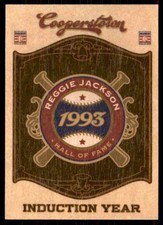 2012 Panini Cooperstown Hof Classes Induction Year Reggie Jackson #15