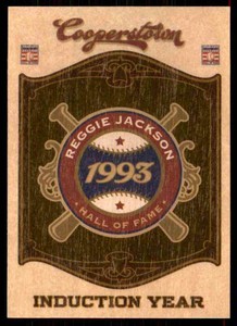 2012 Panini Cooperstown Hof Classes Induction Year Reggie Jackson #15