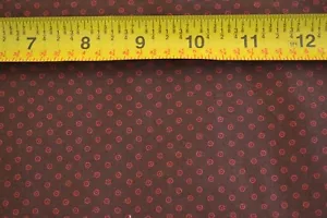 By 1/2 Yd Rust & Brown Quilt Cotton/Moda/Love Letters/Laundry Basket/42065,M8786 - Picture 1 of 7