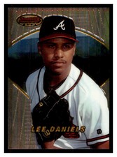1996 Bowman's Best Lee Daniels #117   Atlanta Braves
