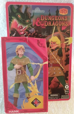 Dungeons And Dragons Hank Hasbro Dibujos Animados Clásico 40 Aniversario Nuevo Foto 1 de 4