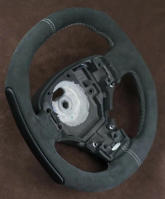 Aston Martin custom flat Steering WheeI VANTAGE DB9 DBS RAPIDE VANQUISH ONE-77 - Image 1 of 4