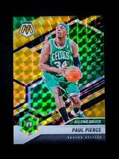 2020-21 Panini Mosaic Choice All-Time Greats Black Gold #285 Paul Pierce 1/8