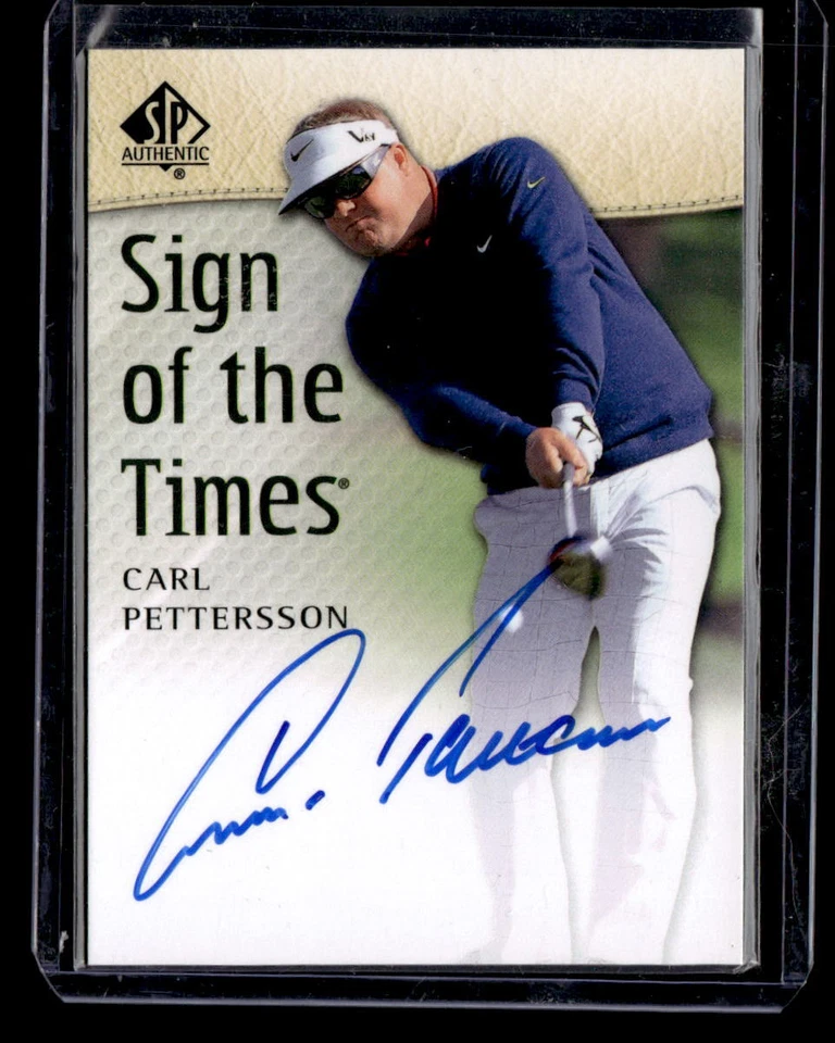 Auténtico SP 2013 #SOTT-CP Carl Pettersson Sign of the Times casi nuevo/m Foto 1 de 2