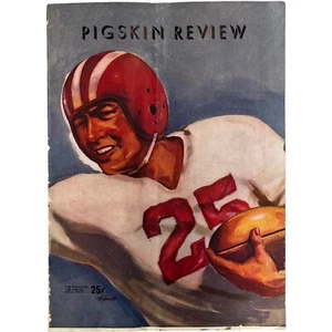 USC Trojans VS Notre Dame Irish Pigskin Review Football Program Vintage 1947 - Picture 1 of 10