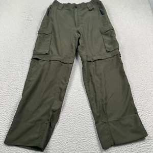 Boy Scouts of America Uniform Switchback Pants Men Small Cargo Convertible Green - Picture 1 of 10