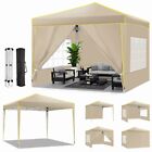 Pavilion 3x3m Waterproof Folding Pavilion Pop Up Party Tent Garden Tent UV Pavilion