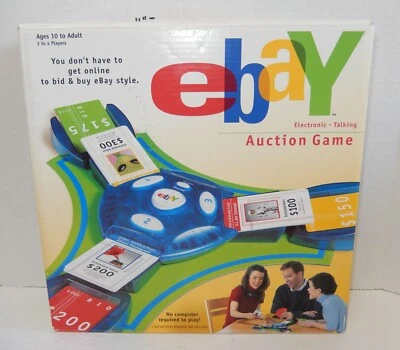2001 Hasbro Ebay Electronic talking Auction Board Game 100% COMPLETE - Image 1 of 4