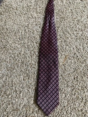 PAUL DIONE CORBATA HOMBRE BORGOÑA CON GRIS Y ROJO 4 X 61 Foto 1 de 3