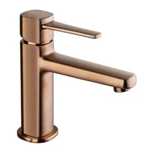 Badezimmer Waschbecken Waschtischarmatur kurz Kupfer Bronze GLAMOUR - Bild 1 von 4