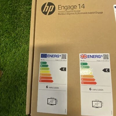 HP Engage 14 FHD 14" Monitor USB-C Display Port 1.2 Edge Lit Anti Glare 42C50AA - Image 1 of 4