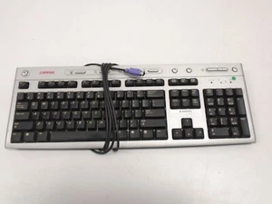 Compaq Silver Wired Keyboard RT7H00 - Picture 1 of 4