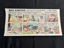 #17a  BUZ SAWYER  by Roy Crane Sunday Third Page Comic Strip  February 4, 1973