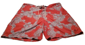 Nautica Herren XL Hawaii Blumen Boardshorts Badehose 3 Taschen gebraucht, in einwandfreiem Zustand - Bild 1 von 10