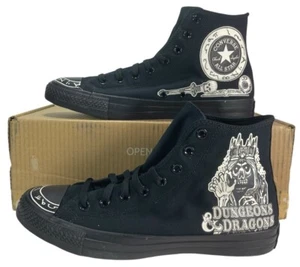 Converse by YOU Dungeons and Dragons Sneakers CTAS Hi D&D Black Men's Size 11 - Picture 1 of 11