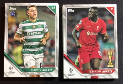 2022 Topps UEFA Champions League Soccer Cards Singles You Pick - Image 1 of 2