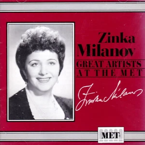 (F2) ZINKA MILANOV: GREAT ARTISTS AT THE MET -- SUPER FAST SHIPPING !! - Imagen 1 de 2