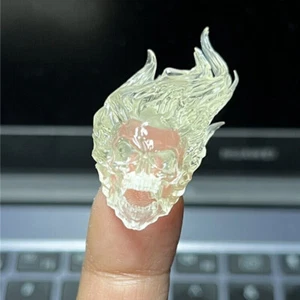 1/12 Ghost Rider Robbie Reyes escultura de cabeza tallada ajuste 6 pulgadas figura de acción masculina juguete - Imagen 1 de 4