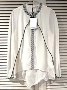 New! Versatile SASS & BIDE “The Single Thing” Silk Top Jacket * size 12 RRP $520 - Picture 1 of 10