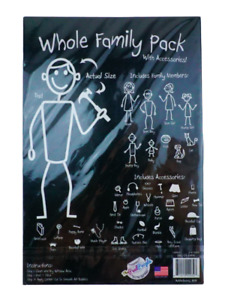 Family Window Stickers Whole Family Car Stickers Decals Accessories Peel Stick