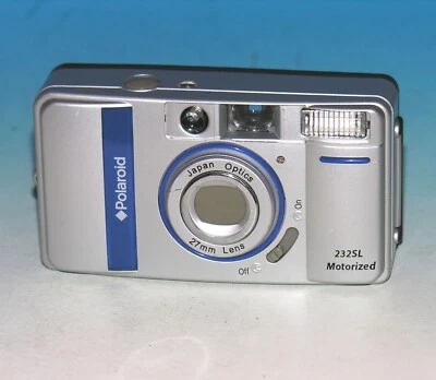 Polaroid 232SL Motorized 35mm Film Camera - Film Advance Issue - Image 1 of 4