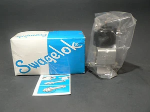 SWAGELOK SS-6P6T-D VIERTELDREH INSTRUMENTENSTECKVENTIL 3/8" ROHRVERSCHRAUBUNG NEU IM KARTON - Bild 1 von 9