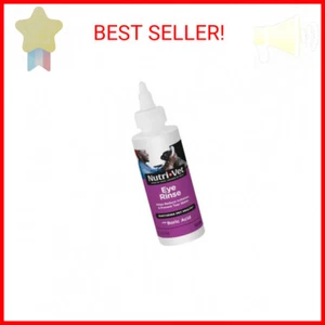 Nutri-Vet Eye Rinse for Dogs, Dog Tear Stain Remover, Eye Wash, Allergy Relief f - Picture 1 of 2