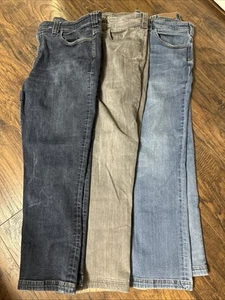 Duluth Ballroom Double Flex Jeans Work Pants Relaxed Fit Sz 40x30 Lot Of 3 - Picture 1 of 3