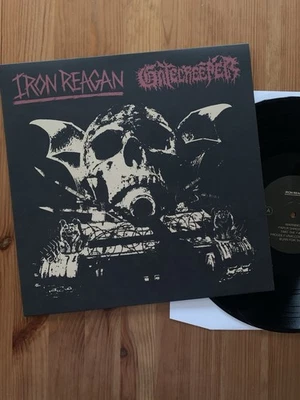 IRON REAGAN/GATECREEPER Split LP NEU (NM/NM) Thrash Metalcore Crossover Hardcore - Bild 1 von 4