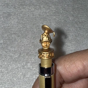 Vintage Retro Disney Donald Duck Gold Ballpoint Pen Super Clean - Picture 1 of 7